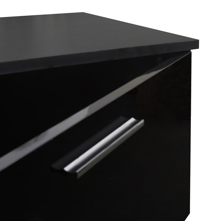 [US Warehouse] For 70-inch TV Screen Chipboard TV Cabinet with Storage Shelfs & 2 Drawers, Size: 160 x 40 x 36cm