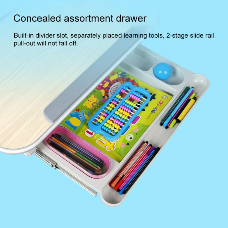 AU800(N) Multifunctional Lifting Plastic Children Study Table and Chair Set