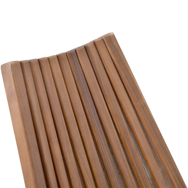 [US Warehouse] Household Folding Wooden High-back Chair, Size: 32.2 x 22.8 x 22.4 inch
