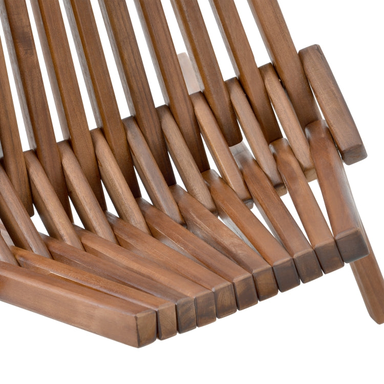 [US Warehouse] Household Folding Wooden High-back Chair, Size: 32.2 x 22.8 x 22.4 inch