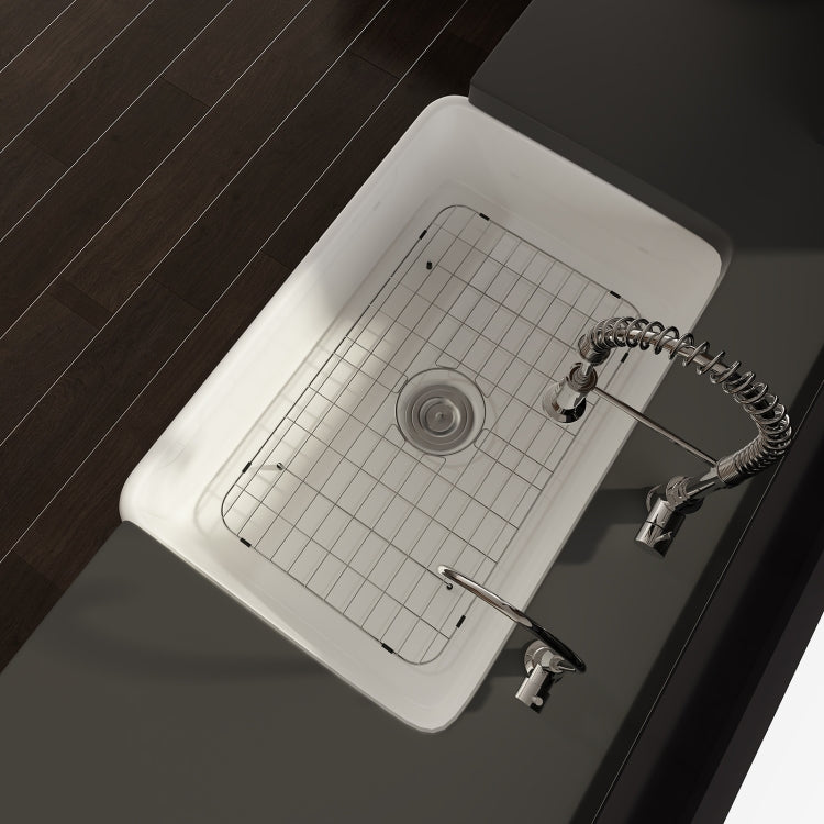 [US Warehouse] Rectangular Ceramic Kitchen Bathroom Vessel Sink, Size: 76.6 x 50.7 x 25.5cm