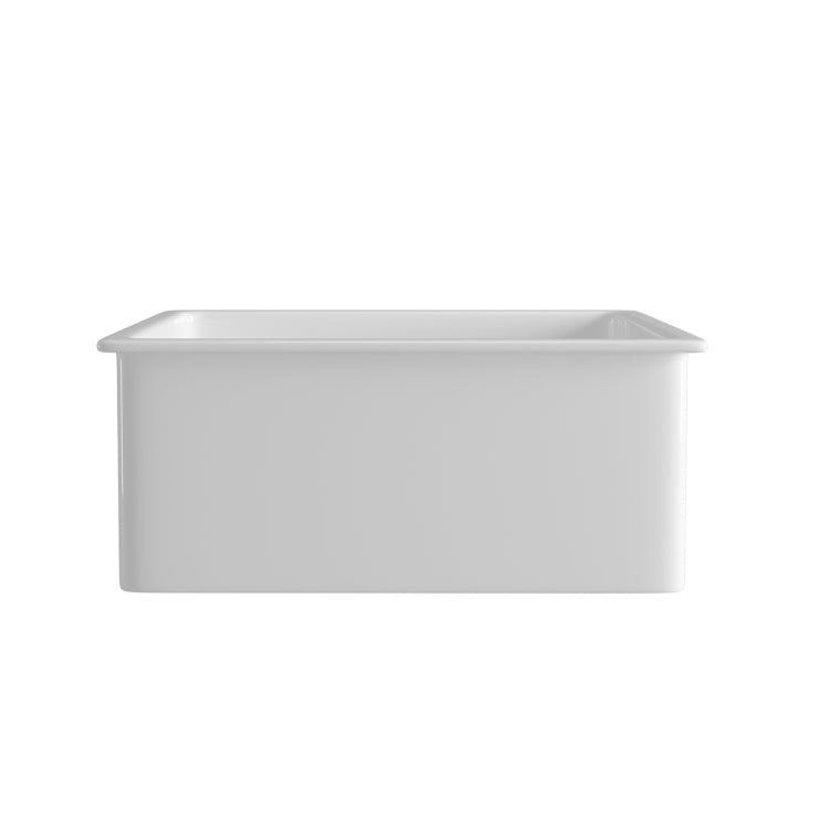 [US Warehouse] Rectangular Ceramic Undermount Kitchen Vessel Sink Bathroom Sink, Size: 60 x 47 x 25.4cm