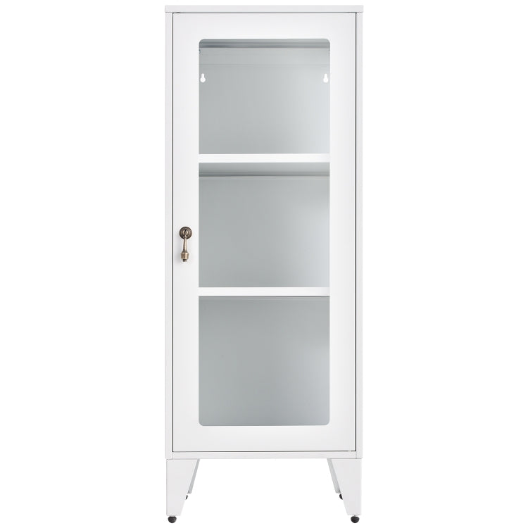 [US Warehouse] Office Lockers with 2 Adjustable Shelves 1 Door File Cabinet