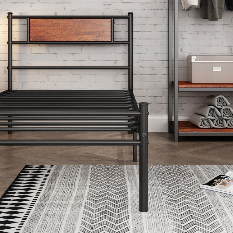 [US Warehouse] Simplified Metal Bed Frame, Size: 77.2x35.6x12.72 inch