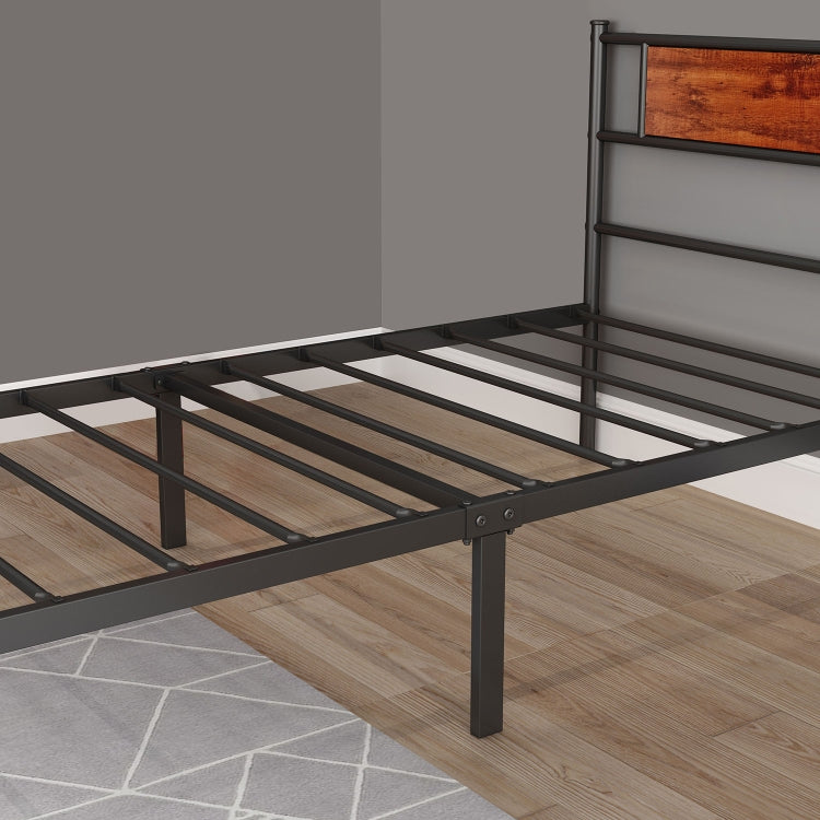 [US Warehouse] Simplified Metal Bed Frame, Size: 77.2x35.6x12.72 inch