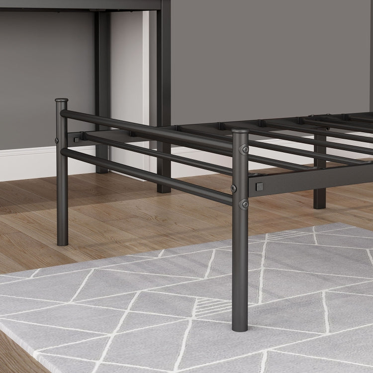 [US Warehouse] Simplified Metal Bed Frame, Size: 77.2x35.6x12.72 inch