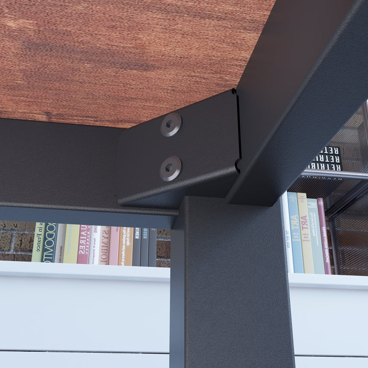 [US Warehouse] Home Living Room Square Modern Desk, Size: 66 inch