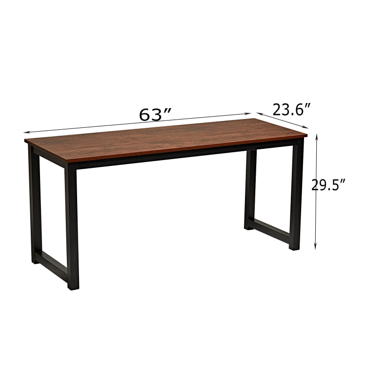 [US Warehouse] Home Living Room Square Modern Desk, Size: 66 inch