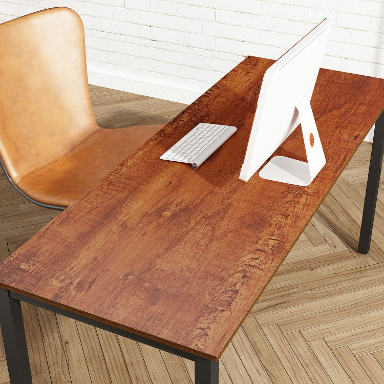 [US Warehouse] Sandalwood Square Modern Desk, Size: 63 inch