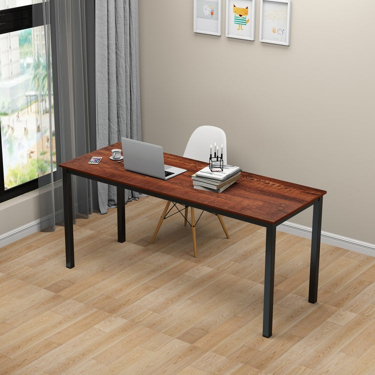 [US Warehouse] Sandalwood Square Modern Desk, Size: 63 inch