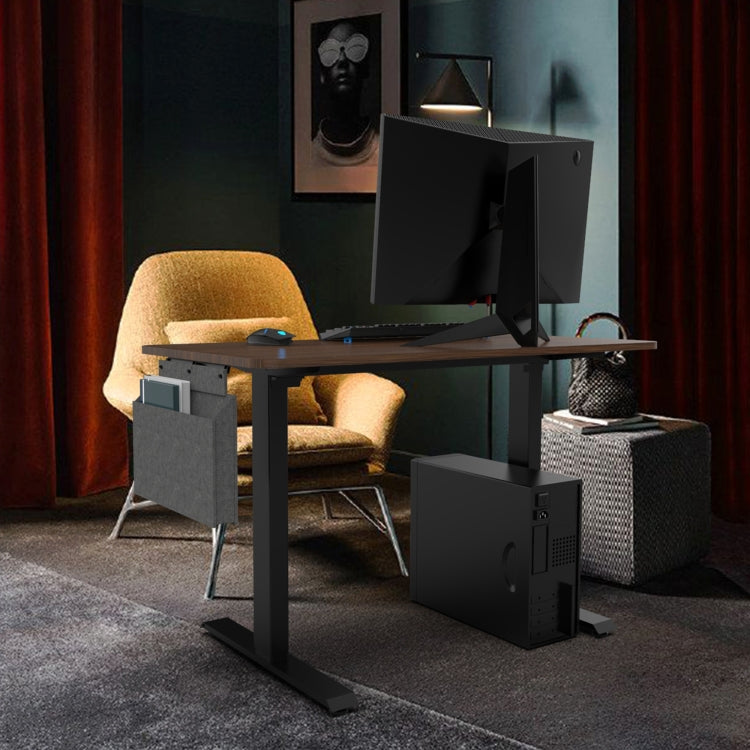 [US Warehouse] Adjustable Electric Standing Desk with Headphone Hook & Storage Bag, Size: 48x24x29-48 inch