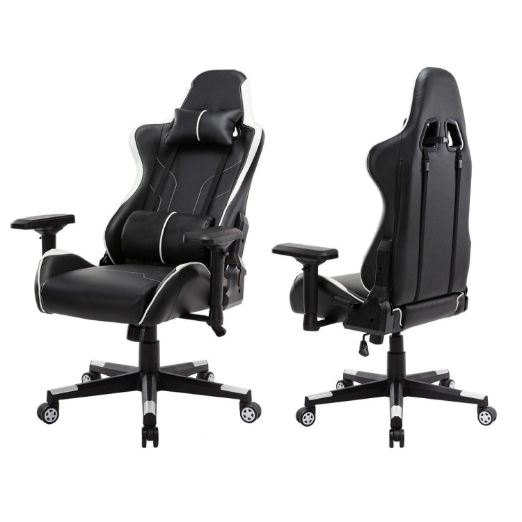 [US Warehouse] OFICINE Ergonomic Gaming Game Chairs with Armrests & Pillows & Casters