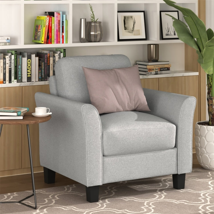 [US Warehouse] Single+Three-seat Sofa, Size: 31.1x29x33 inch, 76x29x33 inch