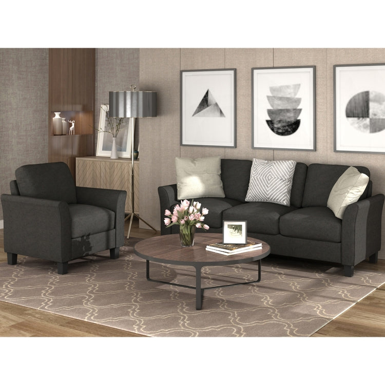 [US Warehouse] Single+Three-seat Sofa, Size: 31.1x29x33 inch, 76x29x33 inch