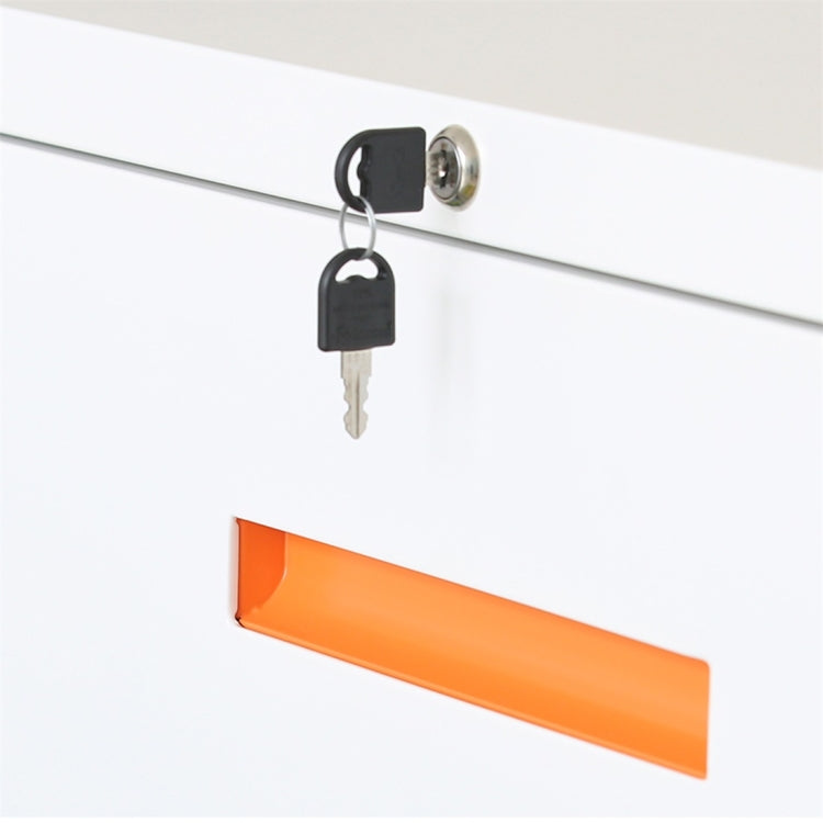 [US Warehouse] Metal Horizontal File Cabinet with Lock, Size: 35.4x28.4x17.7 inch
