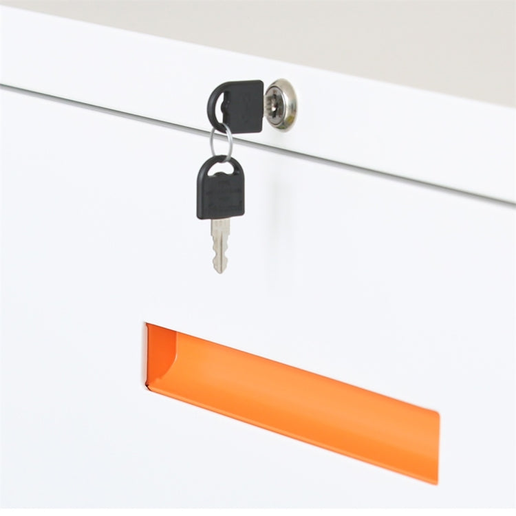 [US Warehouse] Metal Horizontal File Cabinet with Lock, Size: 35.4Ã—17.7Ã—40.3 inch