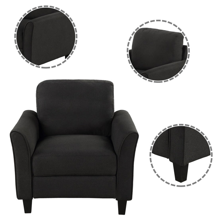 [US Warehouse] Living Room Home Single Sofa, Size: 31.1x29x33 inch