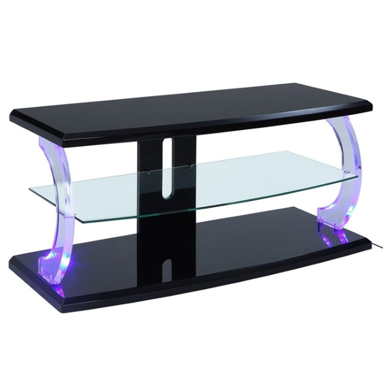 [US Warehouse] Glass TV Cabinet, Size: 48x18x22 inch