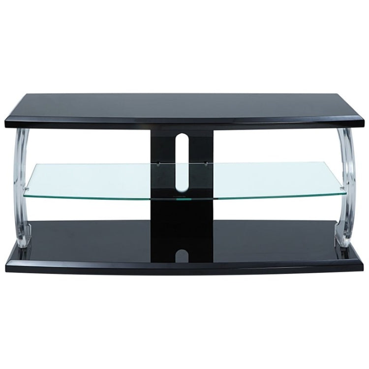 [US Warehouse] Glass TV Cabinet, Size: 48x18x22 inch