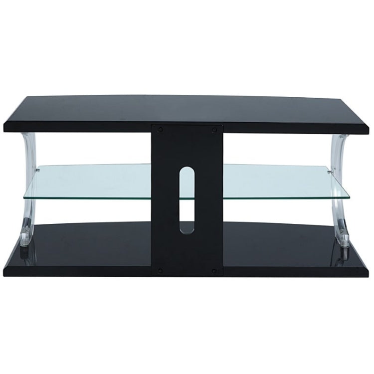 [US Warehouse] Glass TV Cabinet, Size: 48x18x22 inch