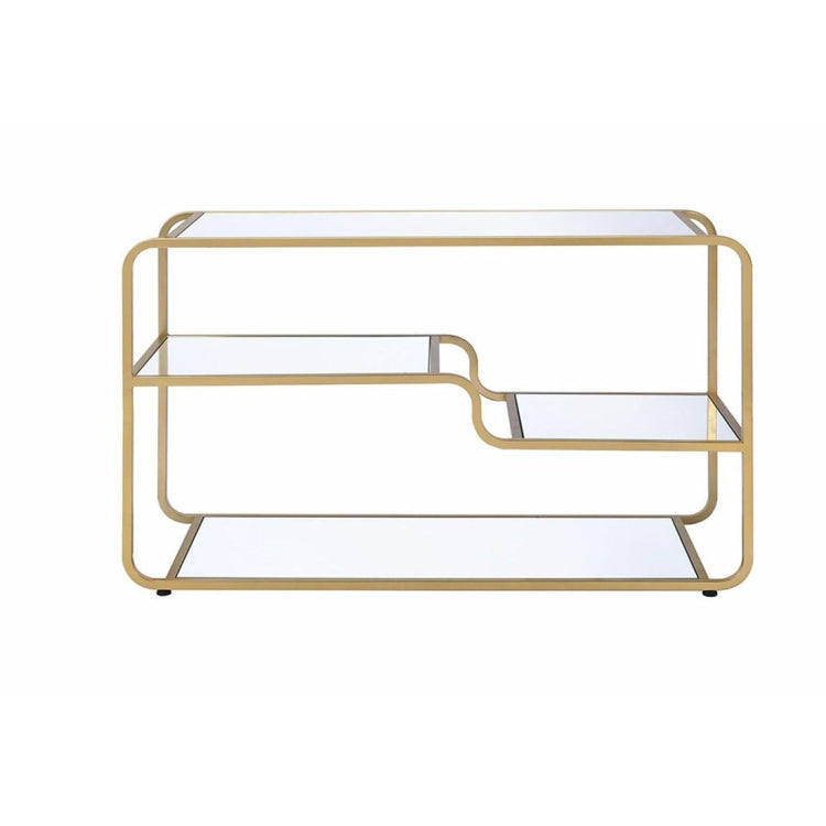 [US Warehouse] Metal TV Cabinet, Size: 50x18x30 inch