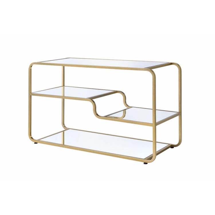 [US Warehouse] Metal TV Cabinet, Size: 50x18x30 inch