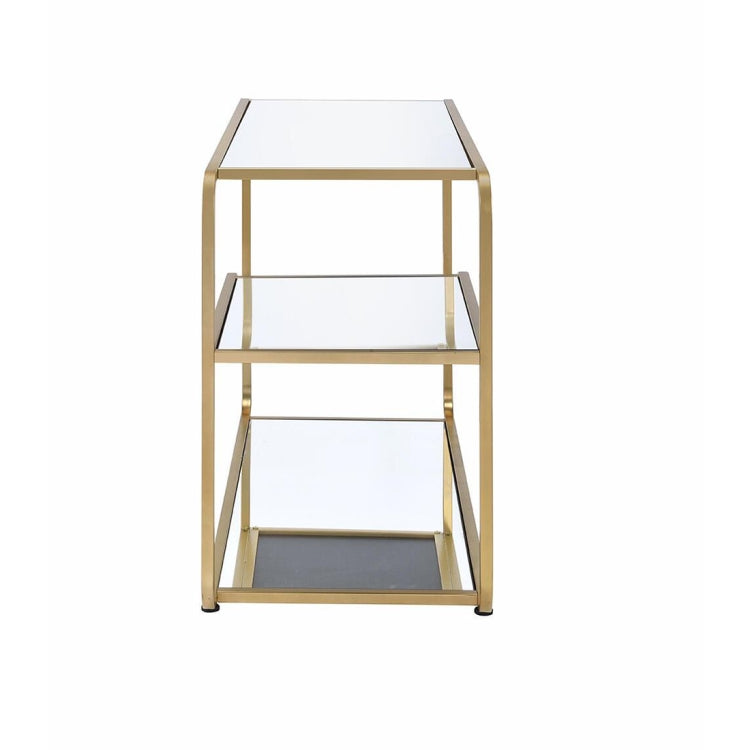 [US Warehouse] Metal TV Cabinet, Size: 50x18x30 inch