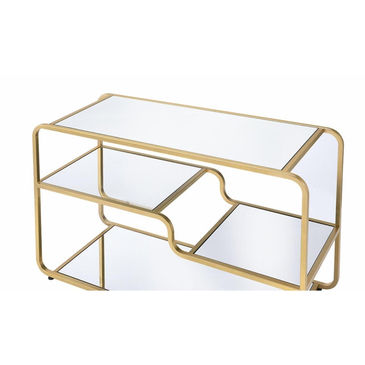 [US Warehouse] Metal TV Cabinet, Size: 50x18x30 inch