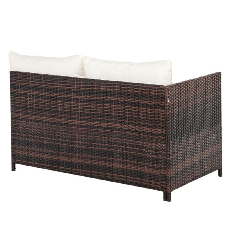 [US Warehouse] Double Seat + Chaise Seat + Tea Table Combination Sofa