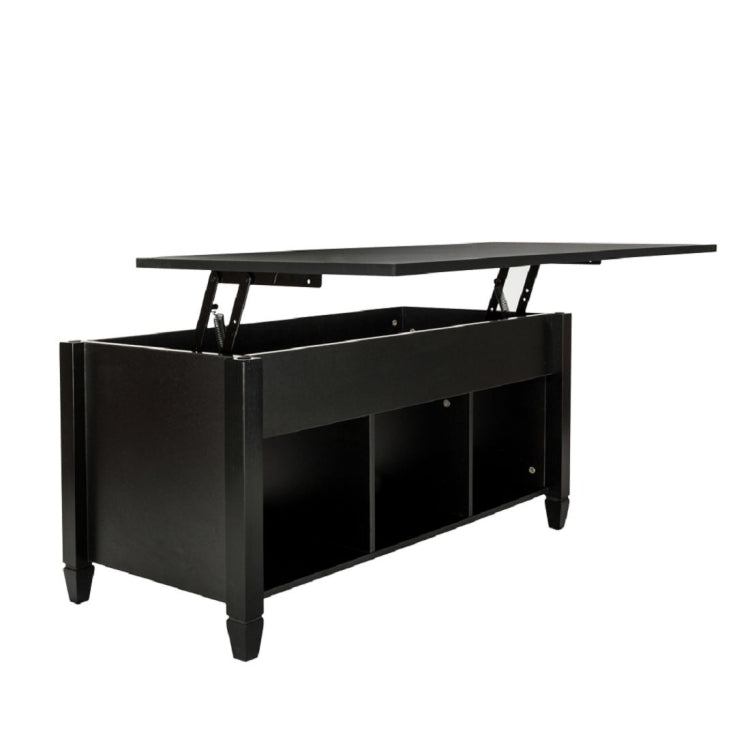 [US Warehouse] Solid Wood Foot Lift Table, Size: 104.5 x 49.5 x 49-62.5cm