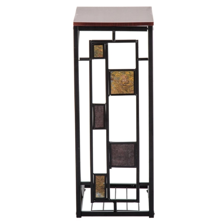 [UK Warehouse] Coffee Table with Gravel Pattern, Size: 30.5x21x54cm