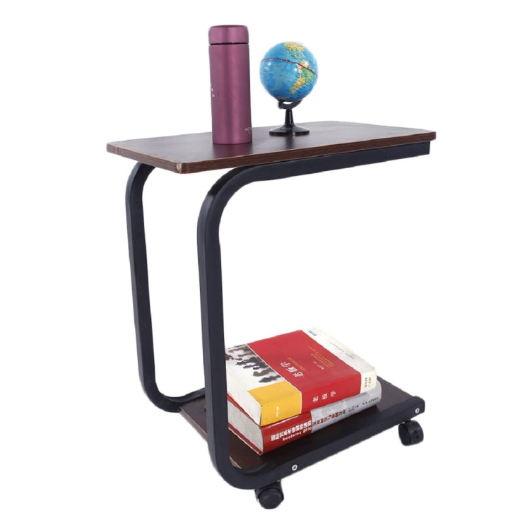 [US Warehouse] C-shaped Sofa Side Table Movable, Size: 50x30x60cm
