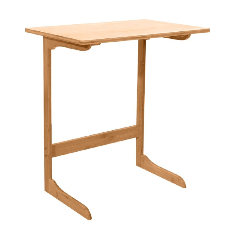 [UK Warehouse] L-shaped Bamboo Sofa And Lazy Table, Size: 60x40x65cm