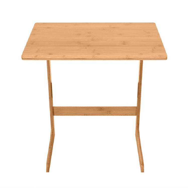 [UK Warehouse] L-shaped Bamboo Sofa And Lazy Table, Size: 60x40x65cm