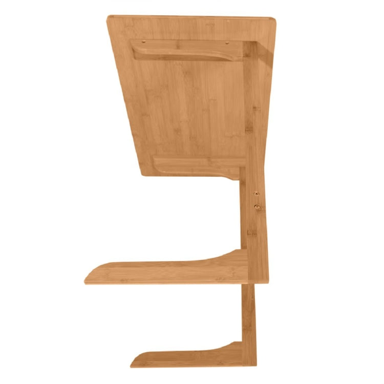 [UK Warehouse] L-shaped Bamboo Sofa And Lazy Table, Size: 60x40x65cm
