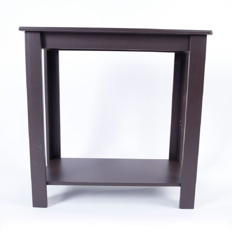 [US Warehouse] Simple Two-layer Sofa Side Table, Size: 60x30x61cm