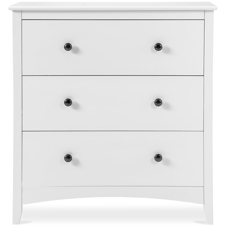 [EU Warehouse] Vintage Dresser Drawer Cabinet, Size: 80 x 41 x 84cm(White)