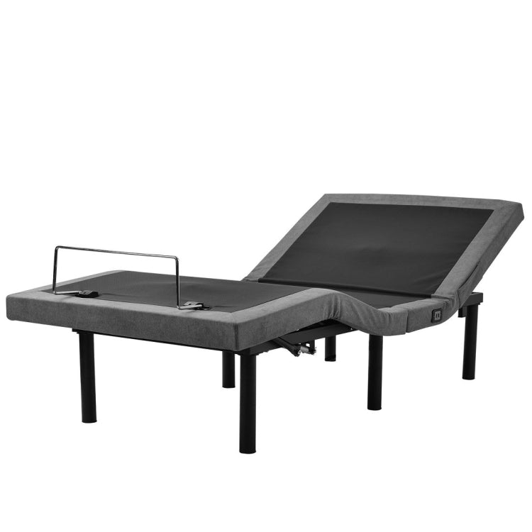 [US Warehouse] Adjustable Ergonomic Double Bed, with Vibration Massage Function & 1A / 2A USB Port & Wireless Remote Control & LED Night Light