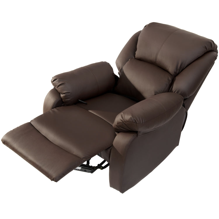 [EU Warehouse] Modern Family Lounge Game Theater Leather Armchair Sofa, Only Send to German Warehouse (Brown)