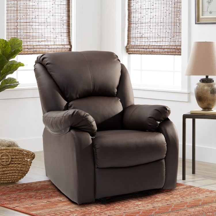 [EU Warehouse] Modern Family Lounge Game Theater Leather Armchair Sofa, Only Send to German Warehouse (Brown)