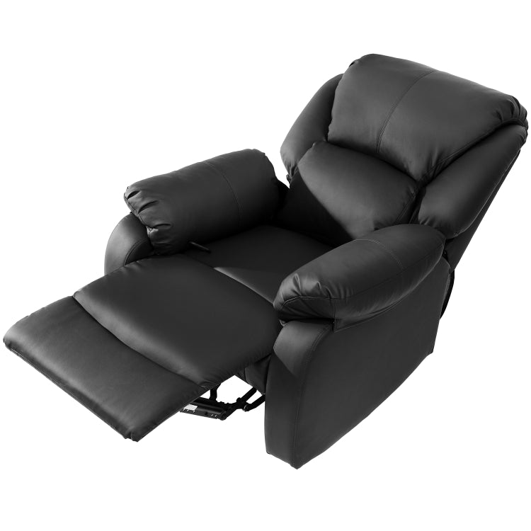 [EU Warehouse] Modern Family Lounge Game Theater Leather Armchair Sofa, Only Send to German Warehouse (Black)