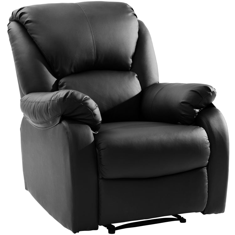 [EU Warehouse] Modern Family Lounge Game Theater Leather Armchair Sofa, Only Send to German Warehouse (Black)