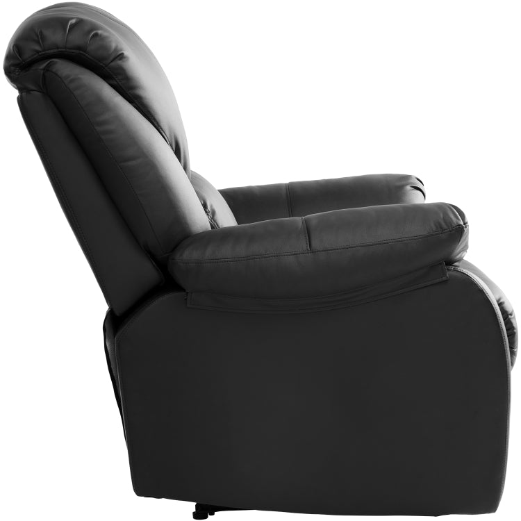 [EU Warehouse] Modern Family Lounge Game Theater Leather Armchair Sofa, Only Send to German Warehouse (Black)