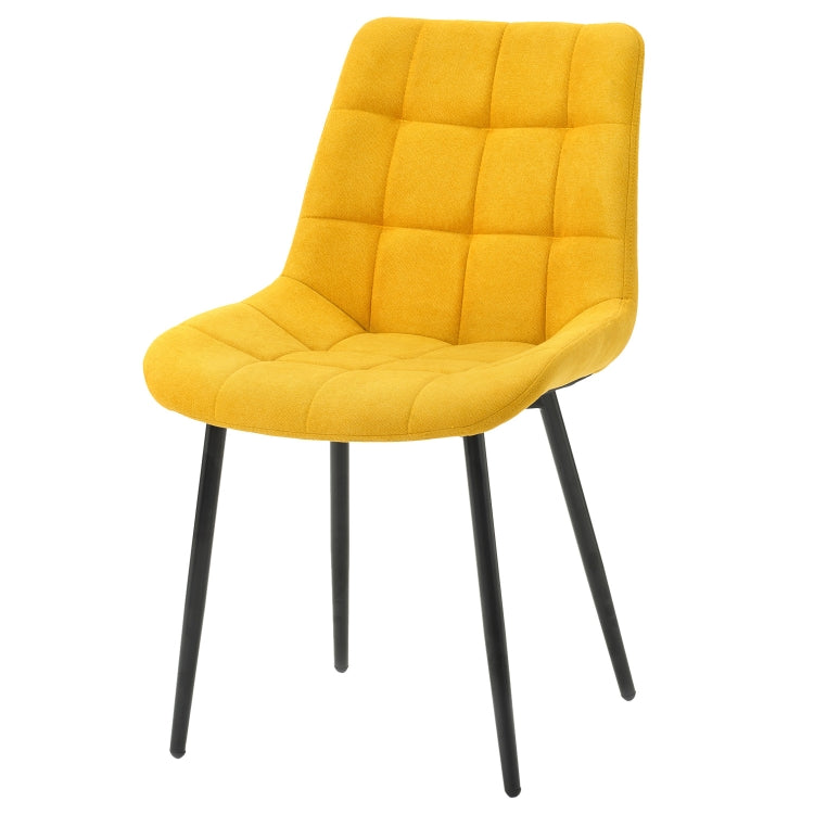 [EU Warehouse] 2 PCS/Set WF191895AAG Simple and Fashionable Casual Dining Chair Fabric Upholstered Chair