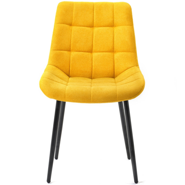 [EU Warehouse] 2 PCS/Set WF191895AAG Simple and Fashionable Casual Dining Chair Fabric Upholstered Chair