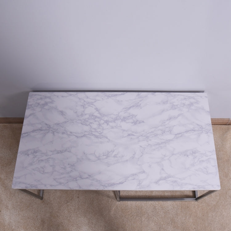 [US Warehouse] Living Room Coffee Table with MDF Top, Size: 40.55x21.65x17.7 inch(White)