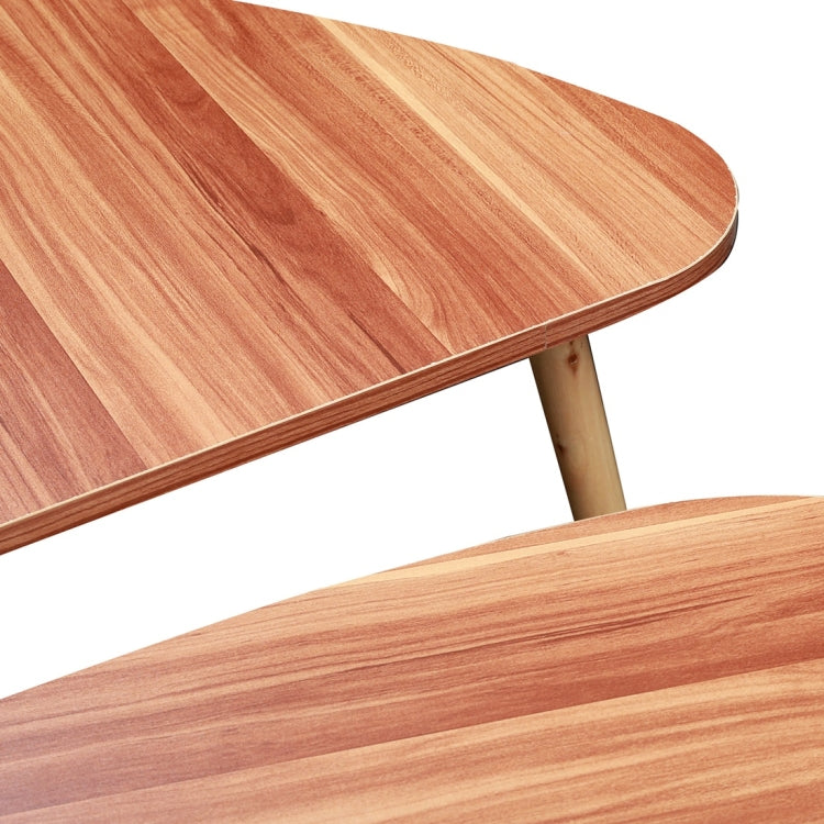 [US Warehouse] 2 PCS Modern Style Leisure Tea Table Cocktail Table