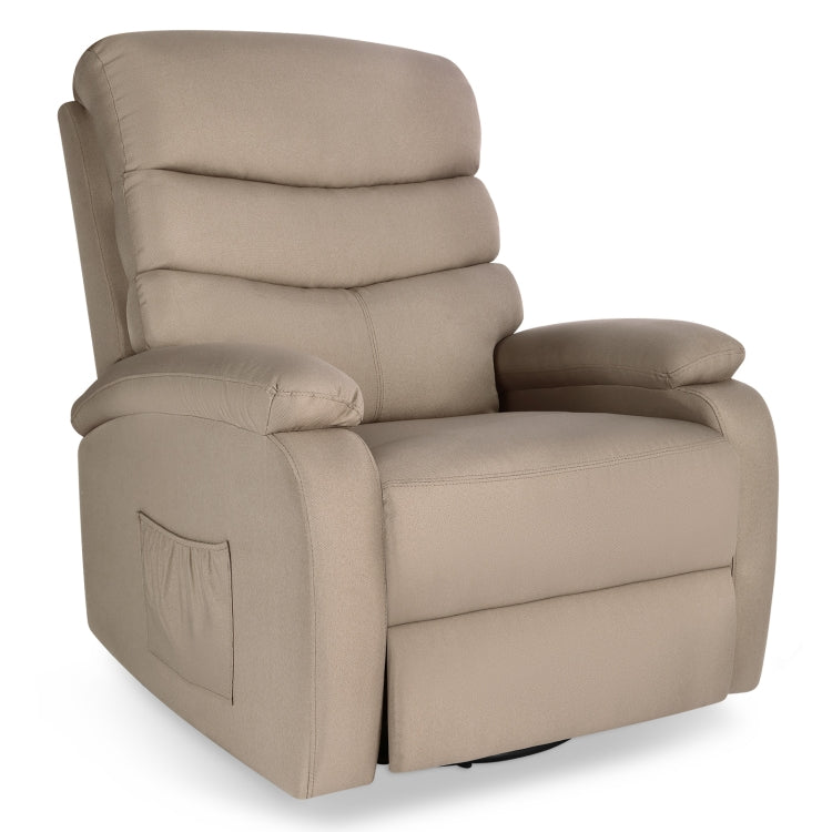 [US Warehouse] Full Body Massage Chair Zero Gravity Electric Heat Reclining Sofa (Khaki)