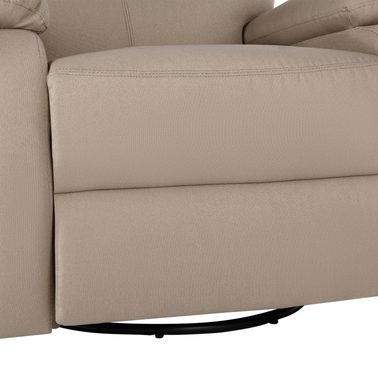[US Warehouse] Full Body Massage Chair Zero Gravity Electric Heat Reclining Sofa (Khaki)