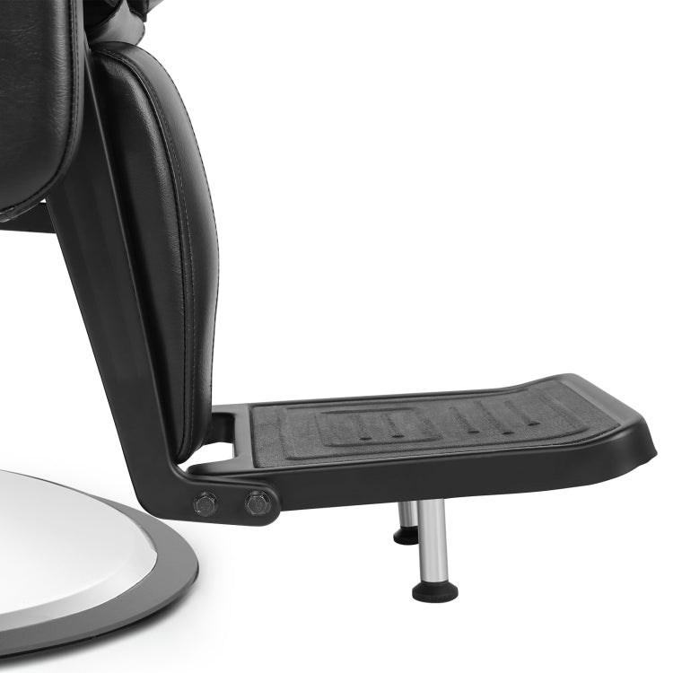 [US Warehouse] Styling Adjustment Hydraulic Salon Barber Chair Recliner(Black White)